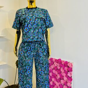 Alternative view of African print 2 pieces set