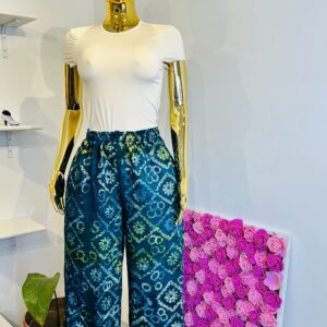 African Adire Trouser