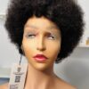 Alternative view of Natural 4C Human Hair Wig
