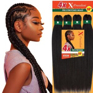 Alternative view of Pre‑Stretched Braiding Hair – Sensationnel Xpression 4X 38”